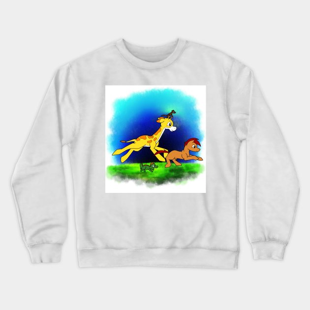 Journey of Friends Crewneck Sweatshirt by RockyHay
